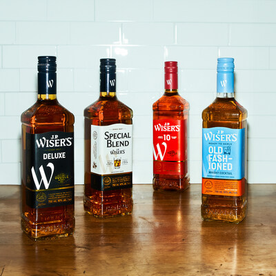 J.P. WISER’S LAUNCHES BOLD NEW LOOK ACROSS ICONIC WHISKY PORTFOLIO (CNW Group/Corby Spirit and Wine Communications)