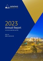 2023 Annual Report (CNW Group/Catalyst Metals LTD.)