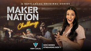 MAKER NATION CHALLENGE, CELEBRATING LOCAL ARTISANS AND AMERICANS' CRAFT-MAKING ENTHUSIASM, DEBUTS NOVEMBER 7 ON VERY LOCAL APP
