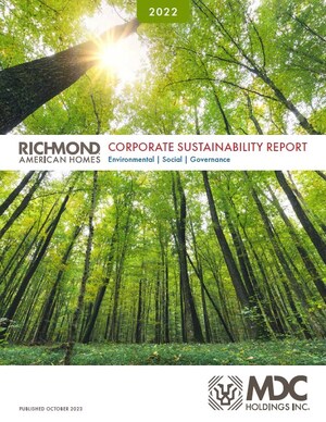 M.D.C. Holdings, Inc. Publishes New Environmental, Social and Governance (ESG) Report