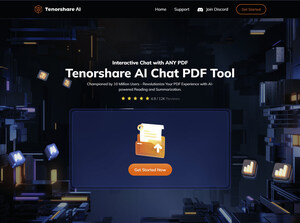 Tenorshare AI Chat PDF Tool - Your Best Chat PDF AI Choice