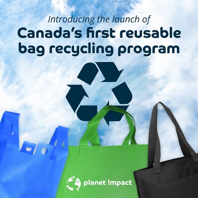Canada's first reusable bag recycling program (CNW Group/Vitacore Industries Inc)