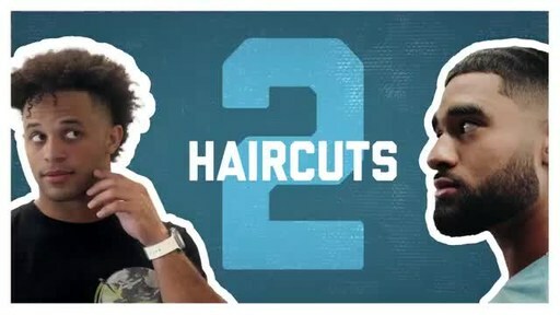 2 Haircuts, 1 Winner: Rival Football Players Went Head-to-Head and Gave At-Home Haircuts the Old #CollegeTry
