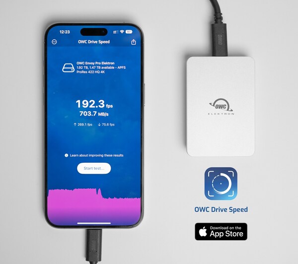 OWC Releases iPhone App to Test Video Recording Speed