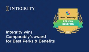 Integrity Named One of the Top 100 Companies in the U.S. for Best Perks & Benefits
