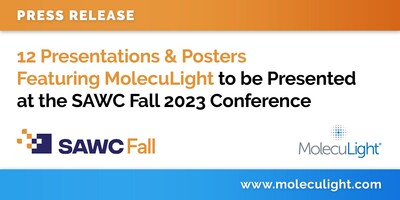 12 Posters and Presentations Featuring MolecuLight to be presented at SAWC Fall 2023 (CNW Group/MolecuLight)