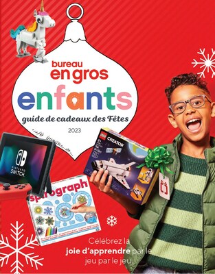 Des cadeaux qu'ils adoreront : Bureau en Gros lance le guide de cadeaux pour enfants et le centre de cadeaux des Fêtes