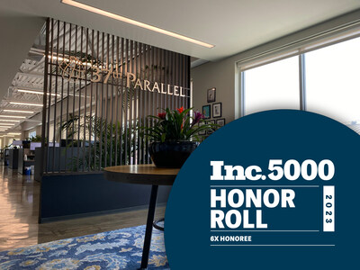 37th Parallel was named to the Inc. 5000 list for the sixth time in the last eight years.