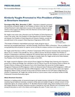 Kimberly Vaughn Promotion Announcement