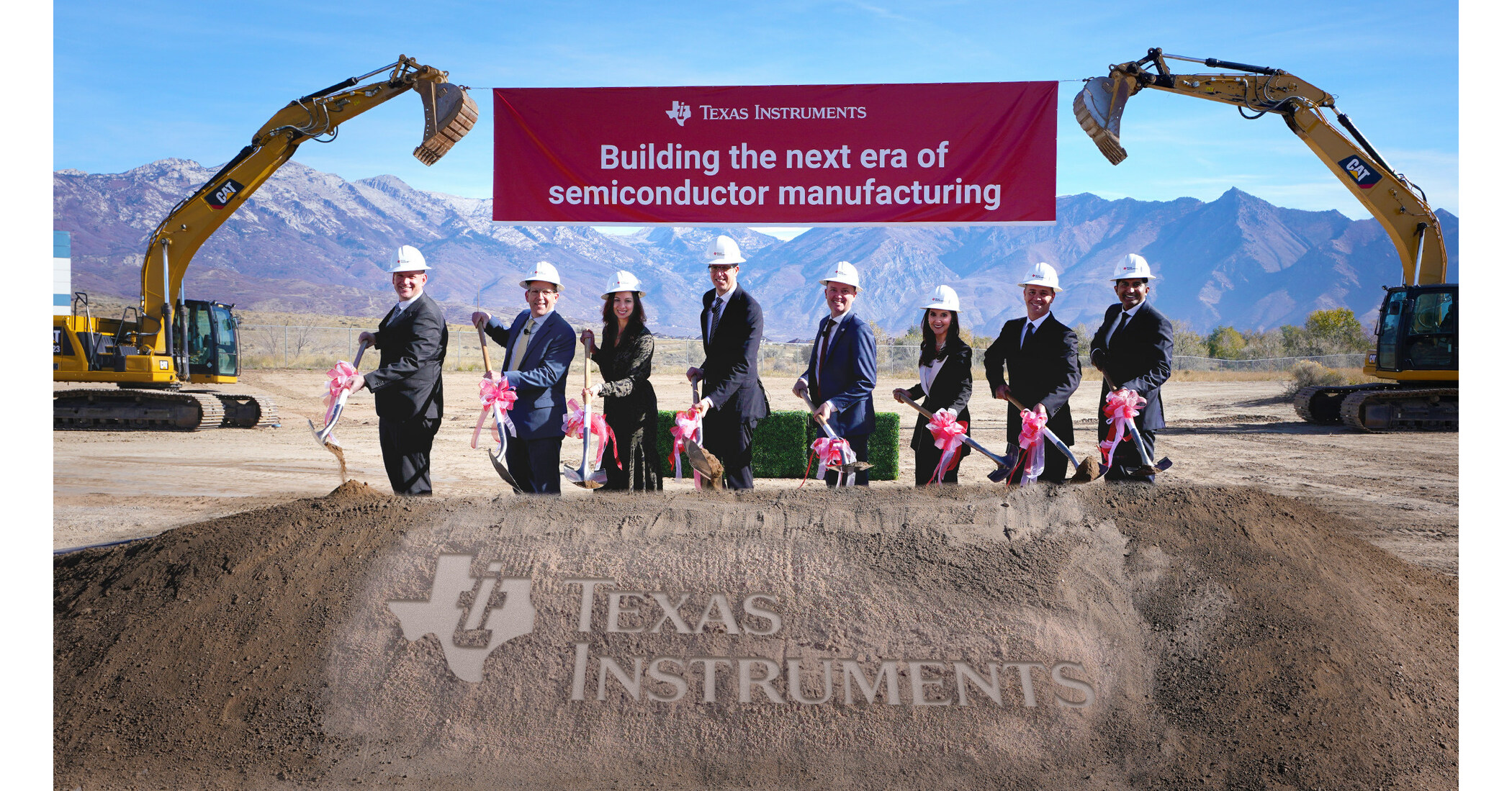 Texas Instruments breaks ground on new 300-mm semiconductor wafer  fabrication plant in Utah