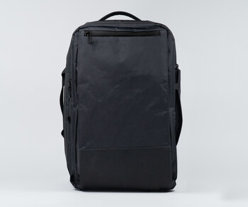 Black X-Pac textile and black full-grain leather colorway