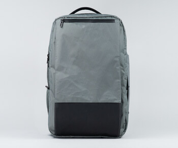 Slate X-Pac textile and black full-grain leather colorway