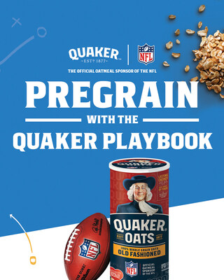 Quaker® Launches New Pregrain Tour featuring NFL Inspired Recipes, Tailgate  Truck and Donation to GENYOUth to Help Tackle Food Insecurity