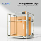 ELEGOO presenta OrangeStorm Giga, una innovación revolucionaria en impresión 3D en Kickstarter
