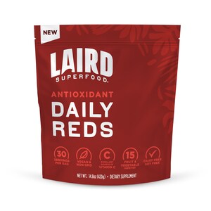 LAIRD SUPERFOOD EXTENDS BRAND WITH NEW ANTIOXIDANT DAILY REDS SUPPLEMENT DRINK