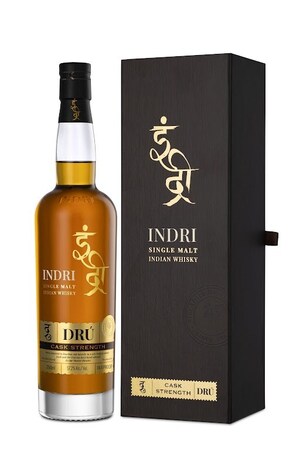 Indri Launches Its Award-Winning Expression - "Indri Dru" Single Malt Indian Whisky In The US Market