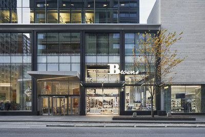 Morguard Welcomes Newest Browns Shoes to 60 Bloor West (CNW Group/Morguard Corporation)