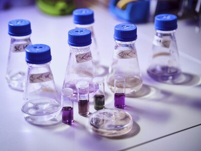 Octarine Bio produces bio-based colours using a proprietary precision fermentation process