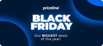 Priceline’s BIGGEST Black Friday hotel sale ever includes deals for <percent>30%</percent> or more off select hotels, <percent>35%</percent> off select vacation packages and mystery coupons for as much as <percent>99%</percent> off.