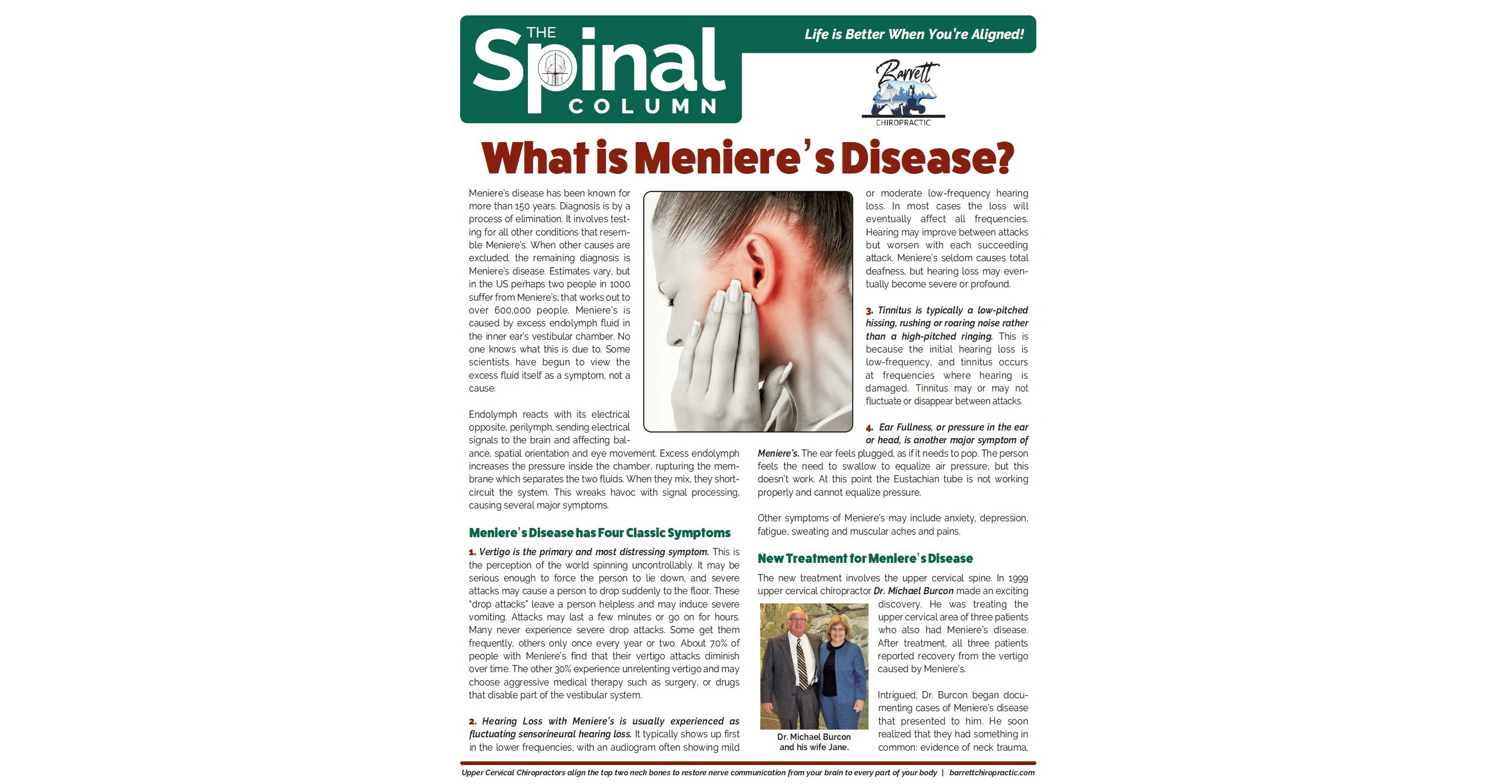 Meniere's Disease Institute Celebrates 25 Years of Successful Treatment