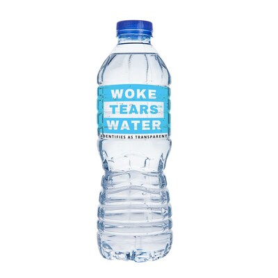 With the simple act of drinking water – you can now make a statement and contribute to the fight against woke supremacy.