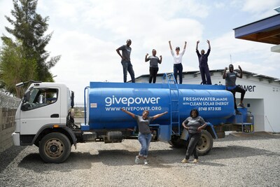 GivePower in Kitengela Provides Clean Water to 35,000 People Daily