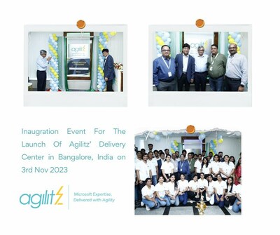 Inaugration Event For The Launch Of Agilitz' Delivery Center in Bangalore, India on 3rd Nov 2023