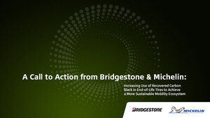Bridgestone and Michelin to Present Findings from Year-Long Effort on Recovered Carbon Black in Joint White Paper