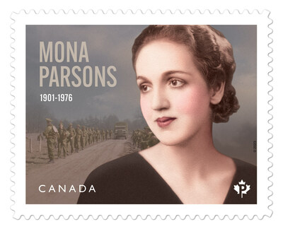 Mona Parsons stamp (CNW Group/Canada Post)