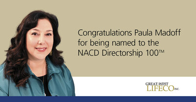 Paula Madoff, Corporate Director, Great-West Lifeco Inc. (CNW Group/Great-West Lifeco Inc.)