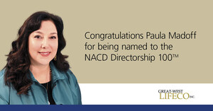 Great-West Lifeco's board member Paula Madoff named to list of most influential corporate directors and governance experts