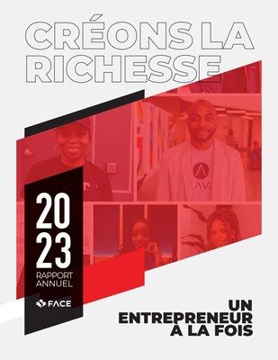Couverture du rapport annuel - Crons la richesse, un entrepreneur a la fois (Groupe CNW/Fdration Africaine Canadienne de l'conomie)