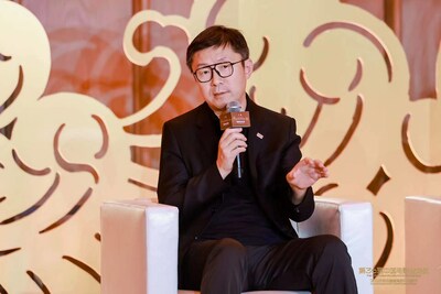 愛奇藝創始人、CEO龔宇在活動中表達对電影分線發行的支持 (PRNewsfoto/iQIYI)