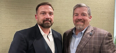 New owners of The Hill & Griffith Company, Mike Lawry (left) and Ryan Canfield (right).