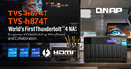 QNAP 推出全球首款 Thunderbolt™ 4 NAS TVS-h674T/TVS-h874T，搭載第 12 代 Intel® Core™ i5、i7、i9 處理器