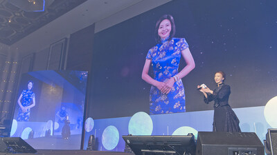 虛擬鄧麗君驚喜亮相2023年香港城市大學基金晚宴