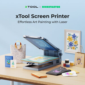 xTool accélère la production et la sortie de conception avec la nouvelle imprimante écran xTool