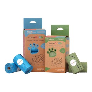 Giving Paws to Donate 100% of Net Profits From Dog Waste Bag Sales to Animal Rescue Groups