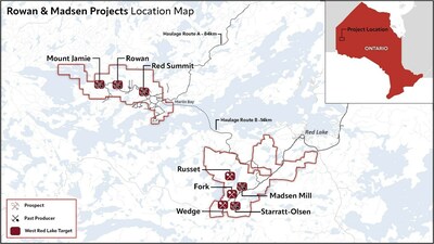 WEST RED LAKE GOLD ANNOUNCES UPSIZE OF MARKETED PRIVATE PLACEMENT OF UNITS TO C$13 MILLION (CNW Group/West Red Lake Gold Mines Ltd.)