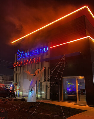 Bluebird Express Car Wash locations throughout the Treasure Valley took on a spooky transformation, providing visitors with an unforgettable Halloween experience
