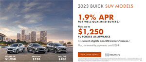 Carl Black Roswell is offering a purchase allowance on select Buick SUVs