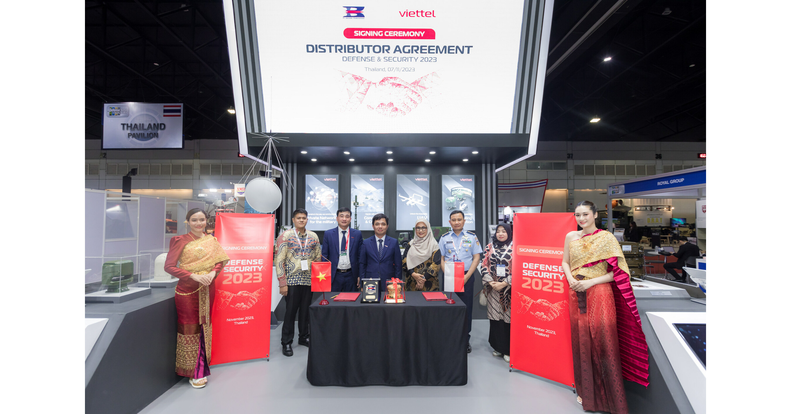 Viettel entered into an agreement to distribute an aircraft simulation system in Indonesia