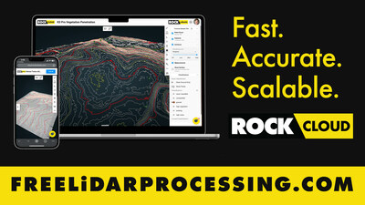 Navigate the future of LiDAR with ROCK Cloud: Fast, Accurate, Scalable – The interface that redefines mapping efficiency.