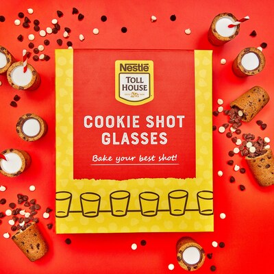 Serve your holiday cheer in a cookie shot glass. Here's how to get