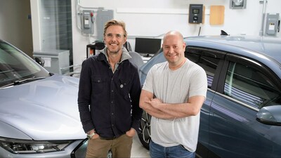 ChargeLab’s newly appointed President, Shaun Stewart (left), and ChargeLab’s VP of Engineering, Patrick Smith (right)