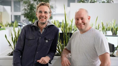 ChargeLab President, Shaun Stewart alongside VP of Engineering, Patrick Smith