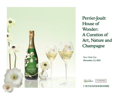 Perrier-Jouët and FLOWERBX to unveil "Perrier-Jouët House of Wonder" exhibition.