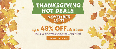 Natural Grocers offers customers turkey pre-orders, inspiring recipes for every diet, and four days of Thanksgiving Hot Deals of up to 48% off popular products to help create a good4u Thanksgiving celebration.