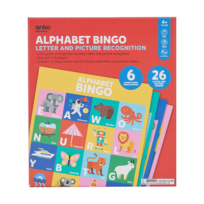 Alphabet Bingo, $12 (CNW Group/The Bay)