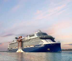 IT'S OFFICIAL: CELEBRITY CRUISES TAKES DELIVERY OF HIGHLY ANTICIPATED CELEBRITY ASCENT